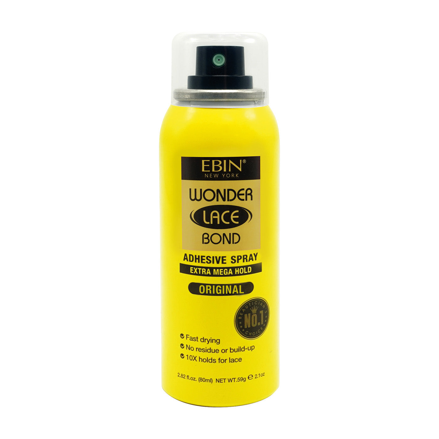 Ebin New York Wonder Lace Bond Wig Adhesive Spray Extra Mega Hold
