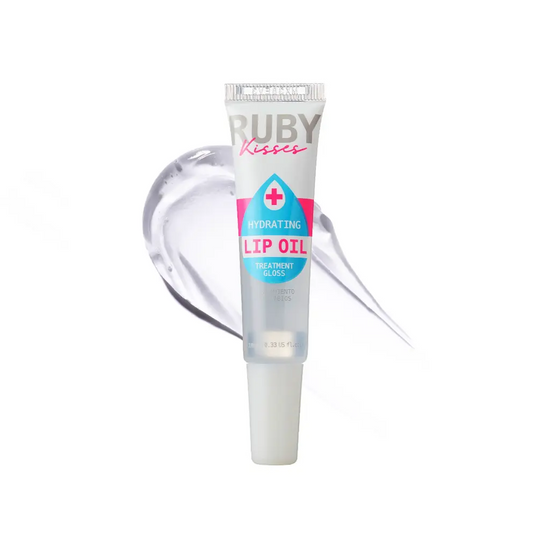 Ruby Kisses Moisturizing & Healing Hydrating Clear Lip Oil Treatment