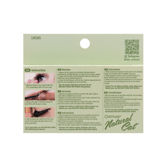 CATTITUDE 3D Lashes Natural Cat (005)