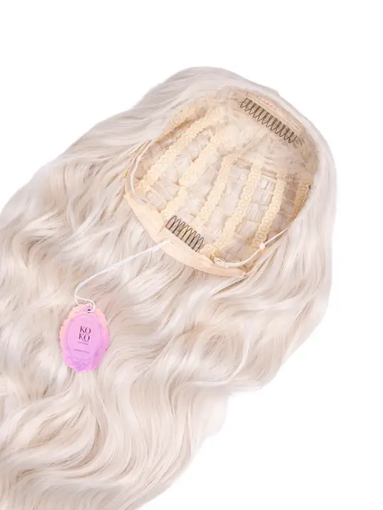 Premium Synthetic Fibre JASMINE Natural Wave Half Head Wig
