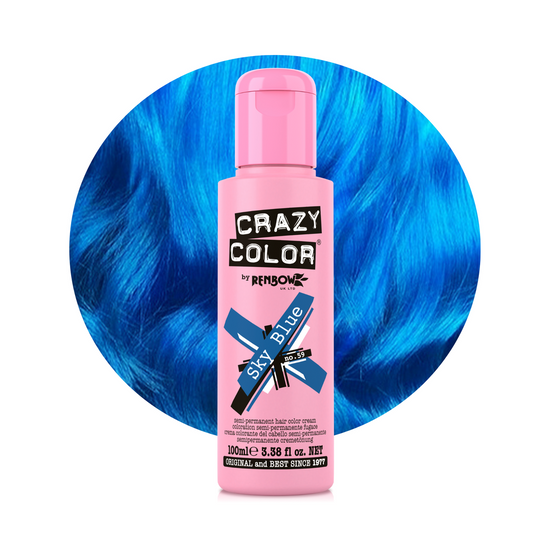 Crazy Color Semi Permanent Hair Dye, 100ml