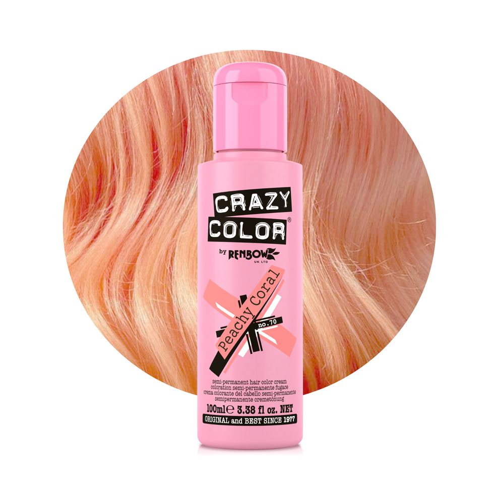 Crazy Color Semi Permanent Hair Dye, 100ml