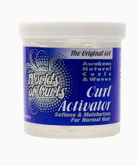 Worlds Of C urls Curl Activator Gel for Normal Hair, 16 oz