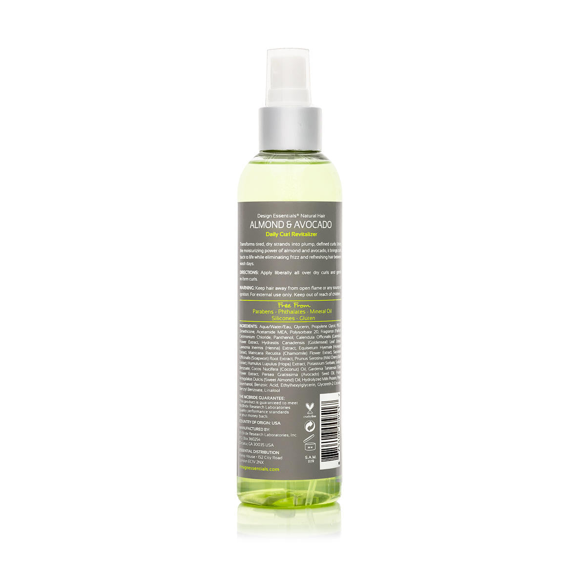 Design Essentials Almond & Avocado Daily Curl Revitalizer, 8 oz