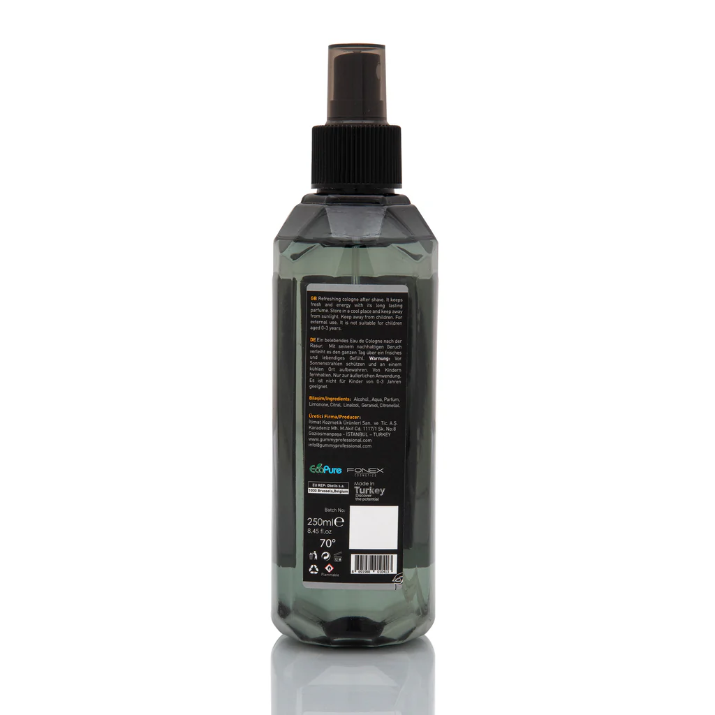 Gummy Barber Cologne Lemon 250ml