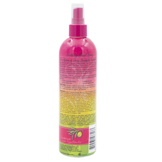 African Pride Soothing Moisturizing Braid Spray 12 FL OZ