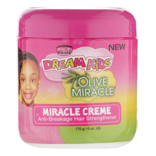 African Pride Dream Kids Miracle Cream Anti Breakage Hair strengthener 6 OZ