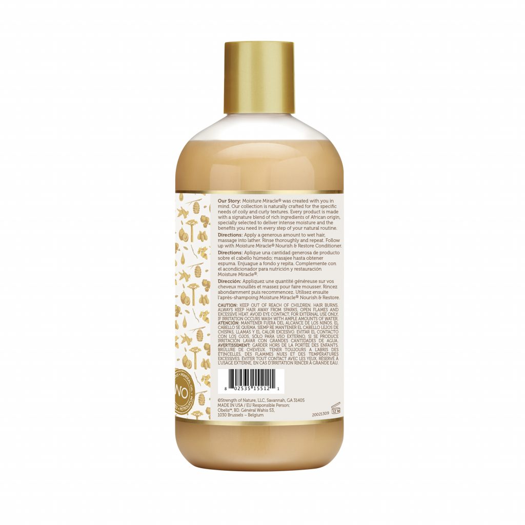 African Pride Honey & Coconut Oil Shampoo 12 OZ