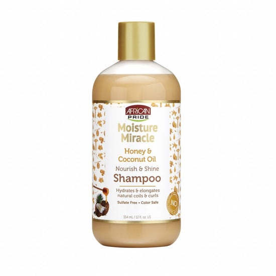 African Pride Honey & Coconut Oil Shampoo 12 OZ