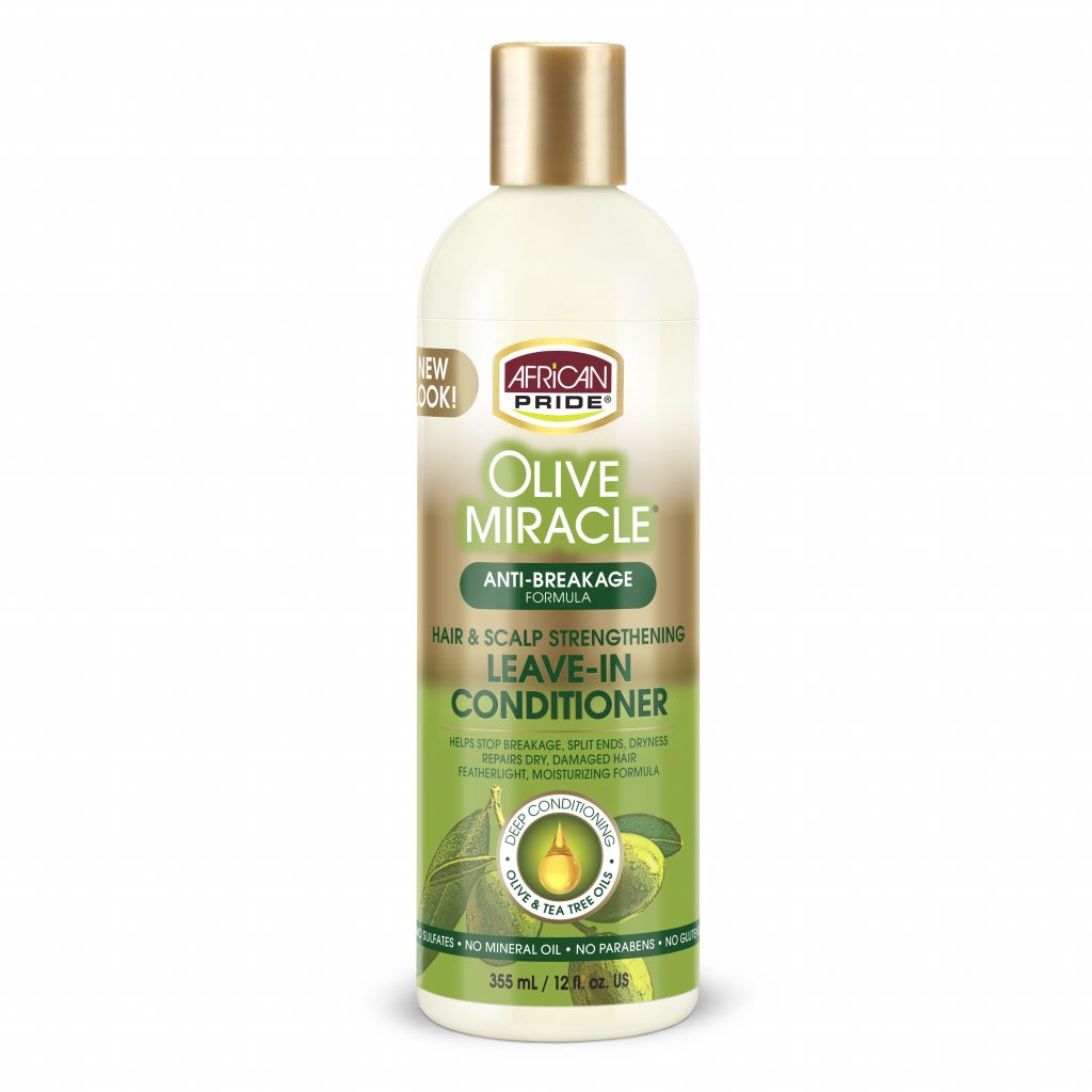 African Pride Olive Miracle  Leave-in Conditioner 12 OZ