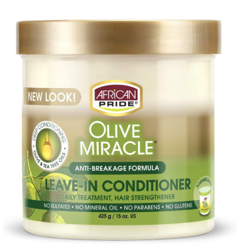 African Pride Olive Miracle Leave-in conditioner 15 OZ