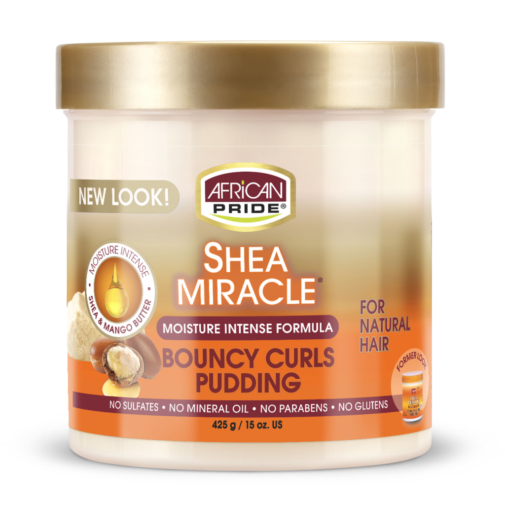 African Pride Shea Miracle Bouncy Pudding 15 OZ