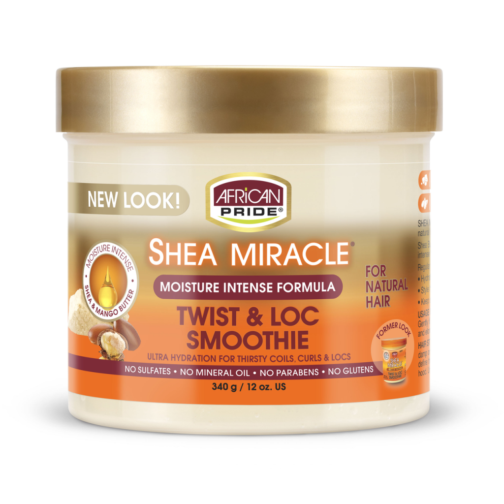 African Pride Shea Miracle Twist & Loc Smoothie 12 OZ