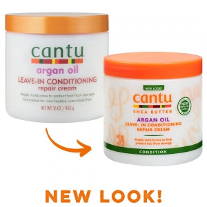 Cantu Shea Butter Argon Oil Leave-in Conditioning Repair Cream 16 OZ