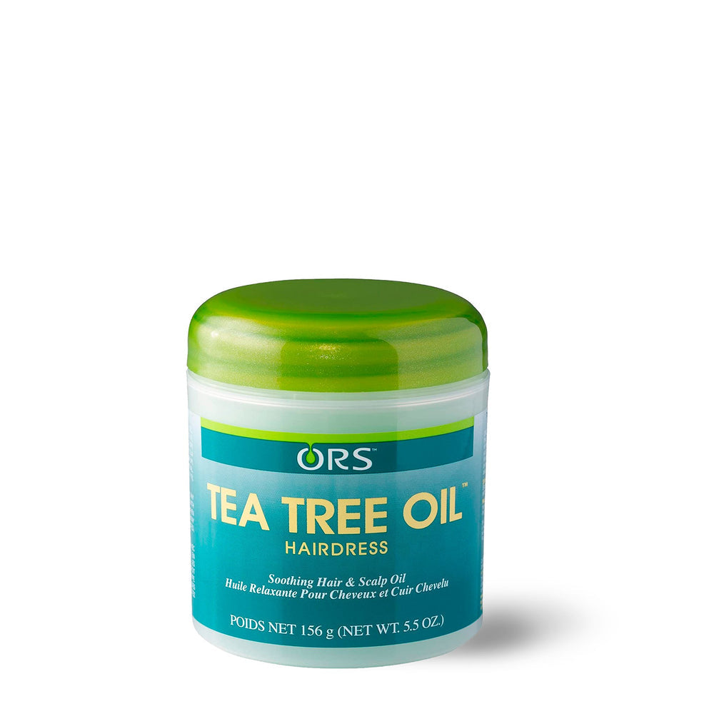 ORS Tea Tree Oil Hairdress Soothing Hair Scalp Oil, 5.5 OZ