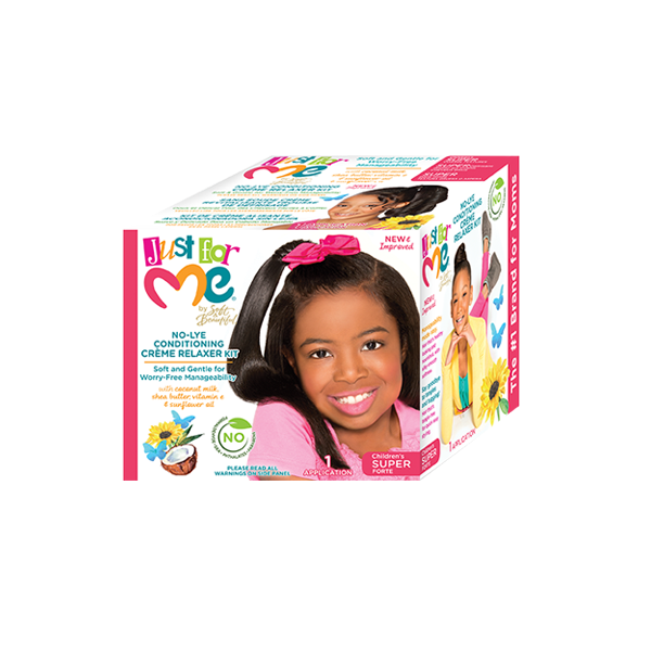 Just For Me No-Lye Conditioning Crème Relaxer Kit