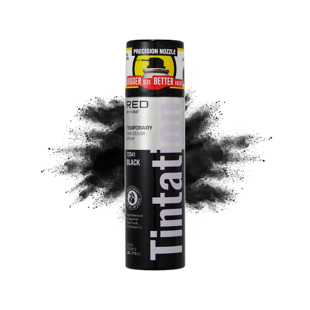 Red By Kiss Tintation Temporary Hair Color Root Touch Up Color Spray