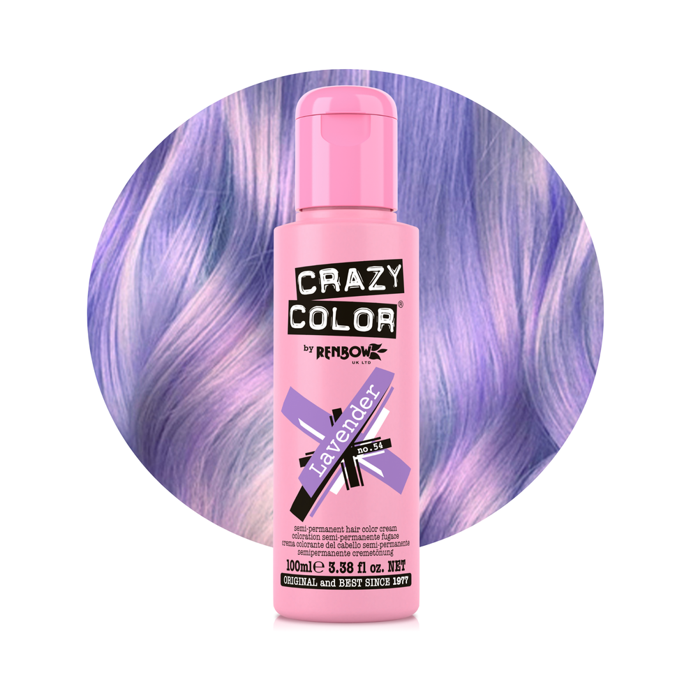 Crazy Color Semi Permanent Hair Dye, 100ml