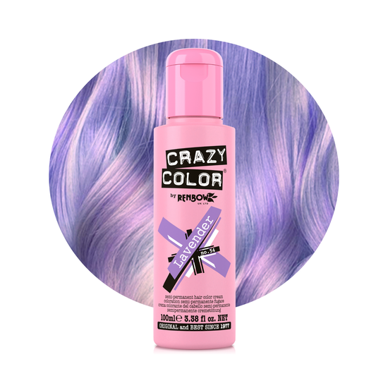 Crazy Color Semi Permanent Hair Dye, 100ml