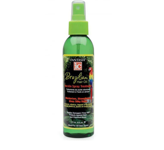 Fantasia Brazilian Hair Oil Keratin Spray Treatment, 6 oz