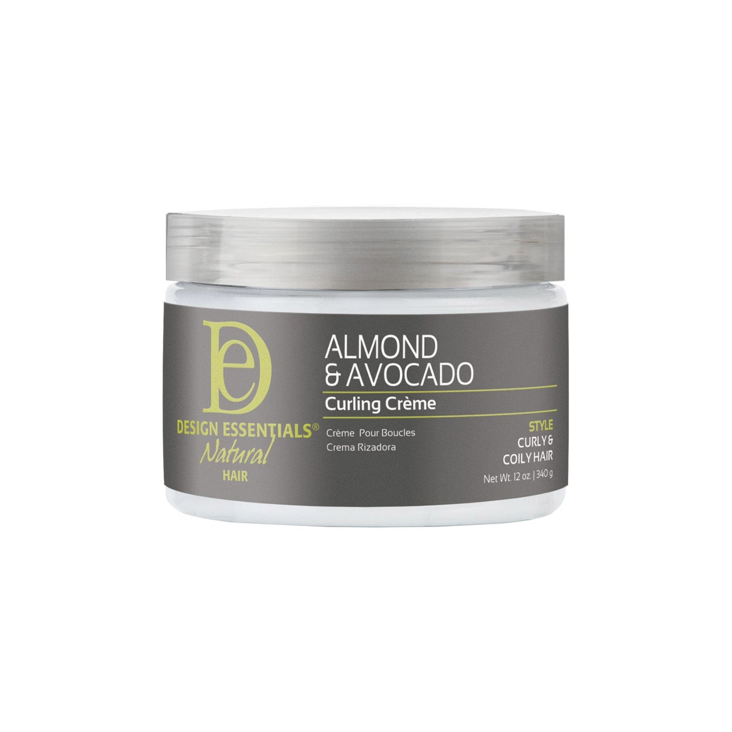 Design Essentials Almond & Avocado Curling Crème, 12 oz