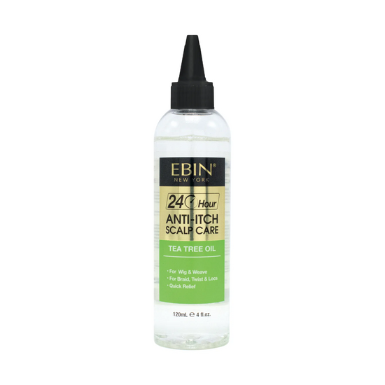 Ebin New York 24 Hour Anti Itch Scalp Care Tea Tree Oil, 4 oz
