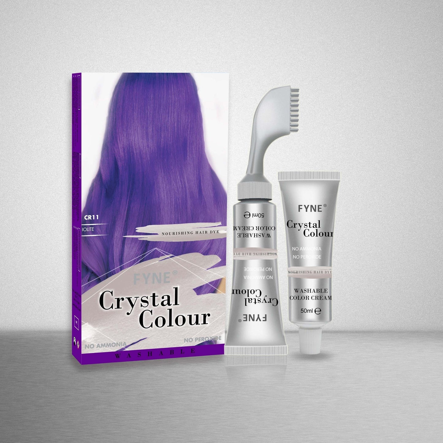 FYNE Crystal Colour Semi-Permanent Hair Color