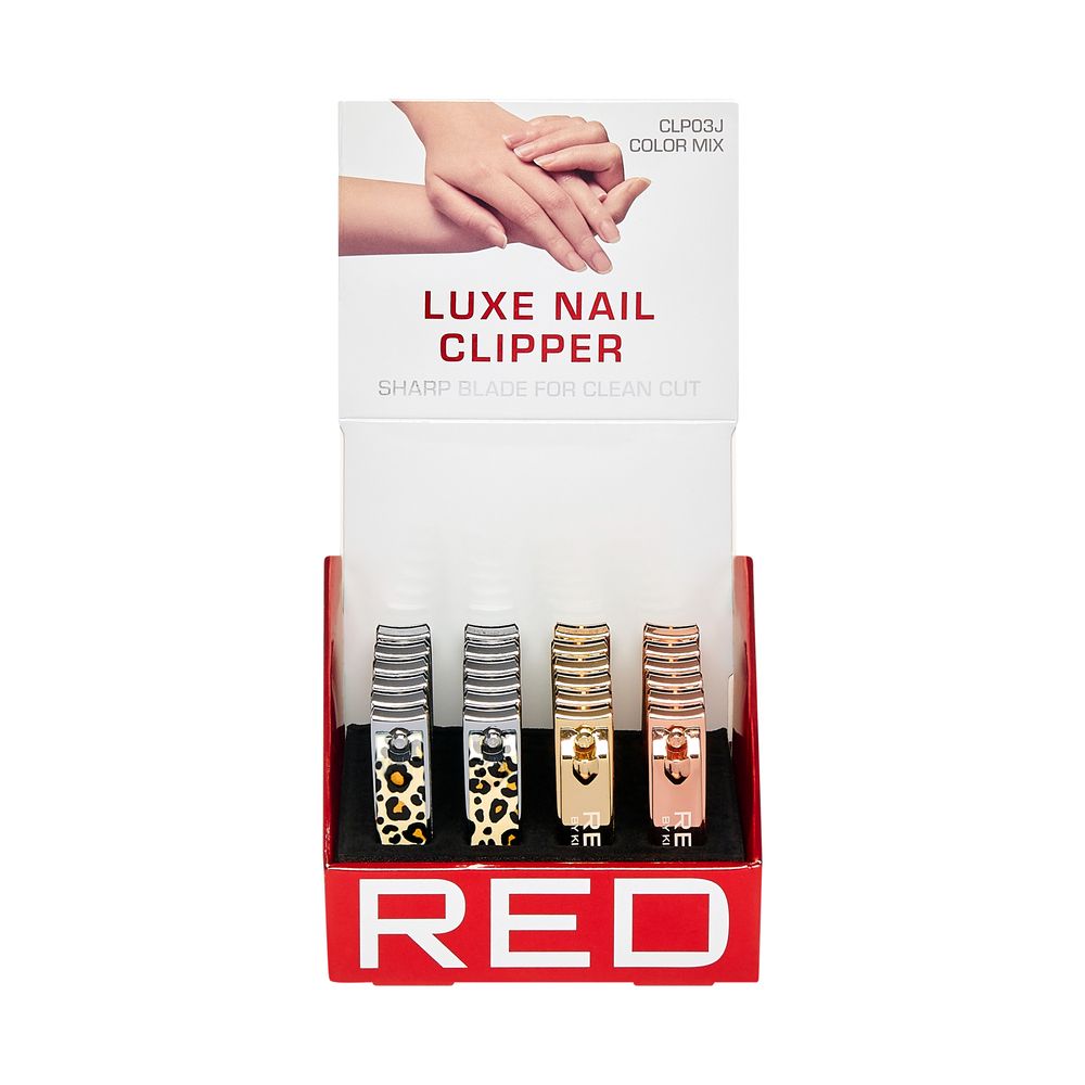 Red by Kiss Toenail Clipper
