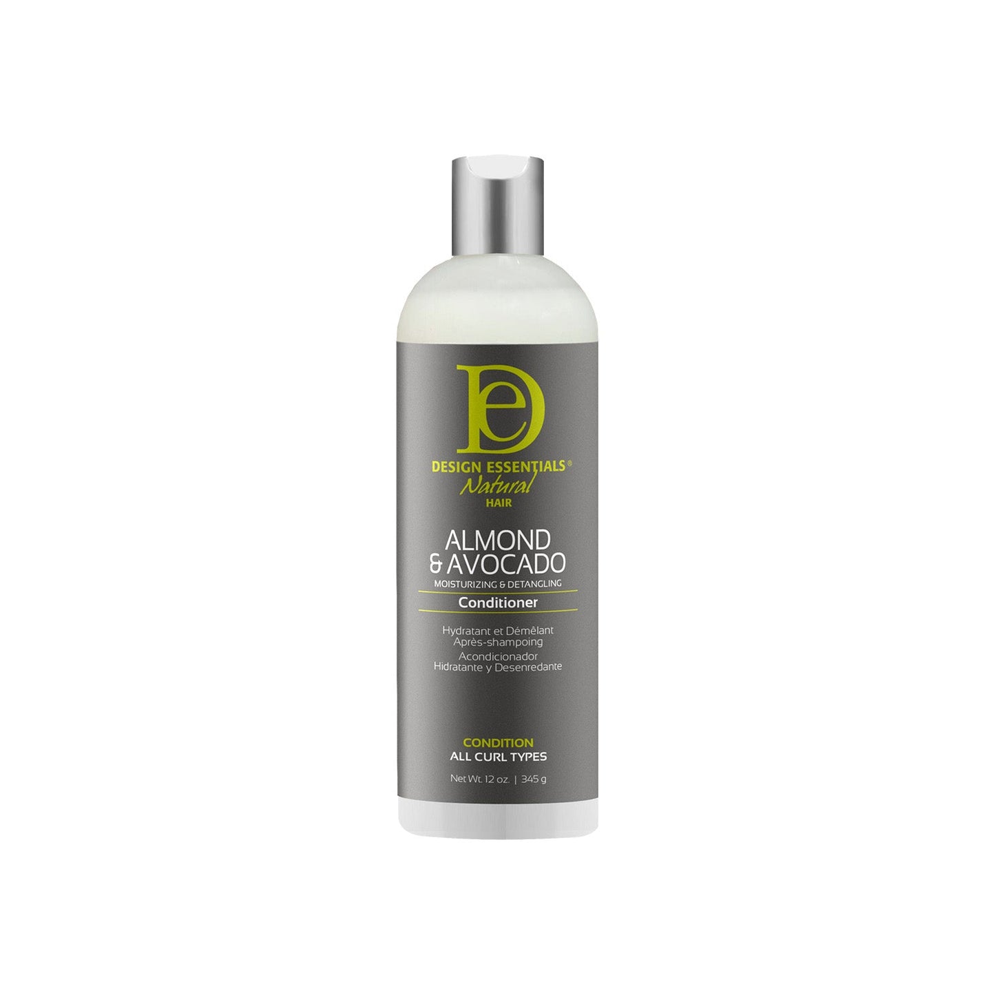 Design Essentials Almond & Avocado Moisturizing & Detangling Conditioner, 12 oz