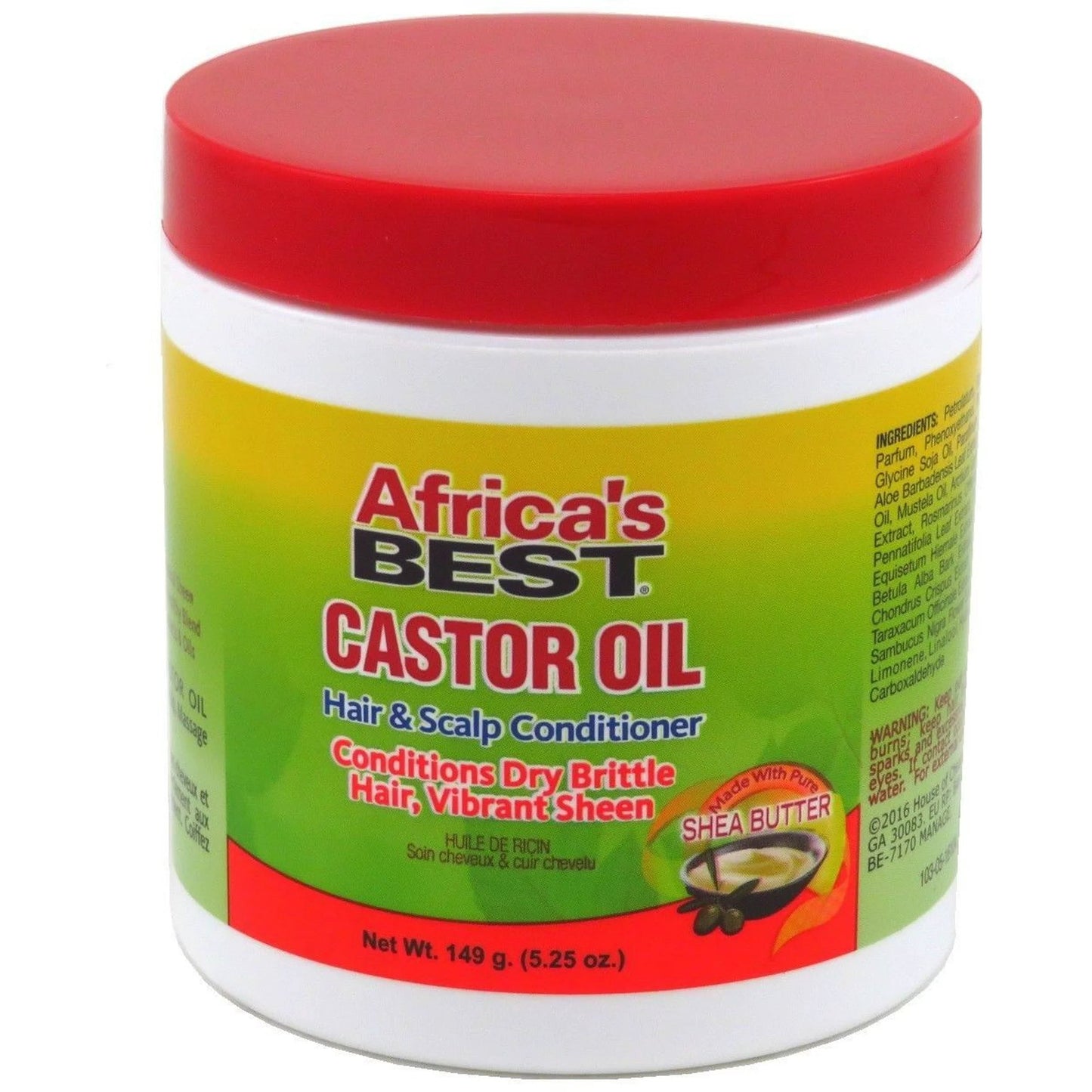 Africa’s Best Castor Oil Hair & Scalp Conditioner 5.25 oz