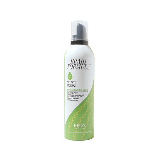 Braid Formula Setting Mousse Moisturising & Shine Olive Oil