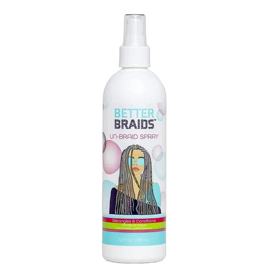 BETTER BRAIDS UN-Braid Spray, 12 oz