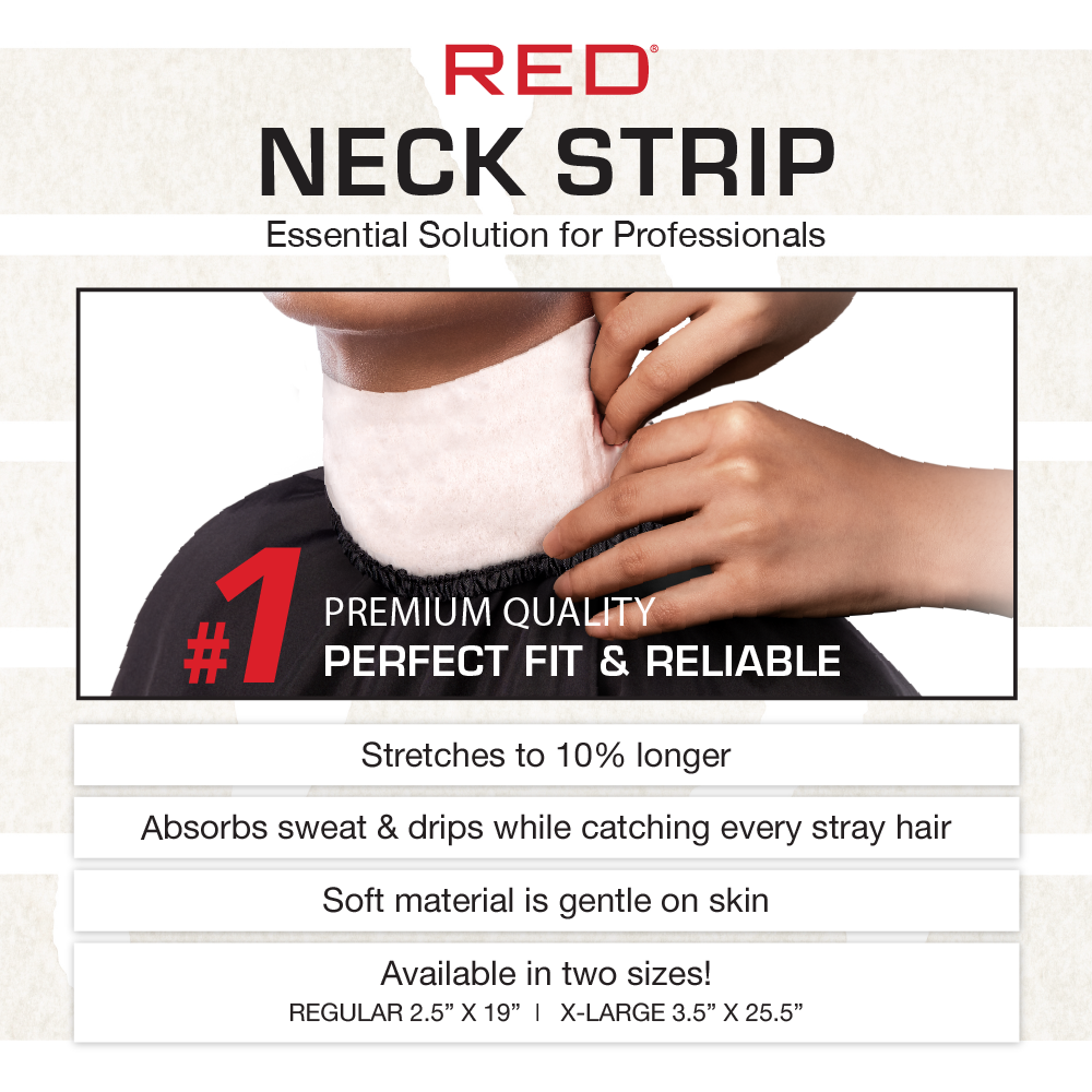 Premium Disposable Barber Neck Strips