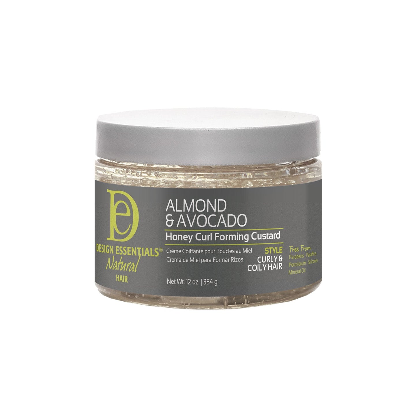 Almond & Avocado Honey Curl Forming Custard