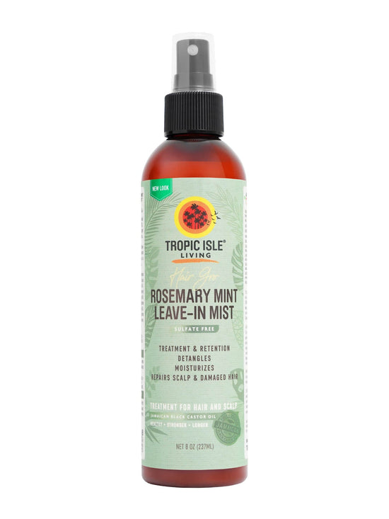 Tropic Isle Living Hair Gro Rosemary Mint Leave-in Mist , 8oz