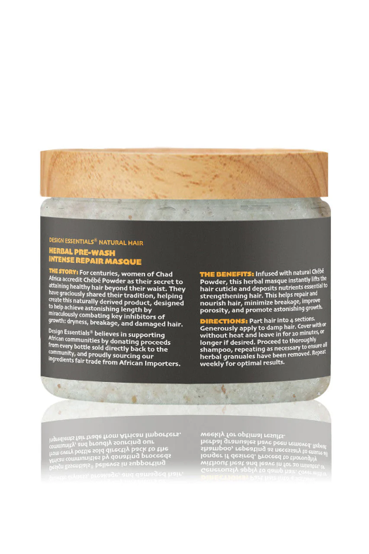 African Chebe Herbal Pre-Wash Intense Repair Masque, 12 oz