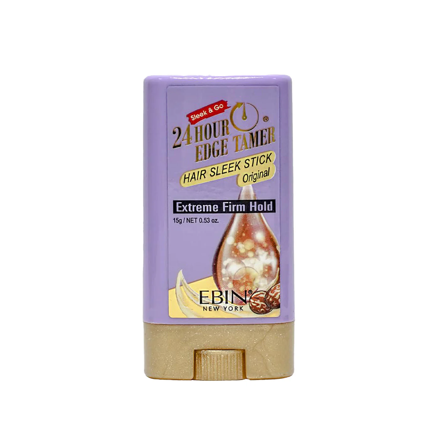 24 Hour Edge Tamer Sleek Hair Wax Stick Original (0.53oz)