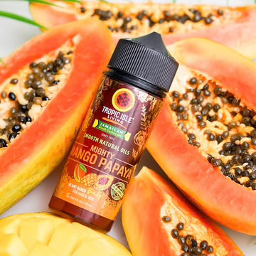 Jamaican Black Castor Smooth Oil with Mighty Mango Pappya 4oz
