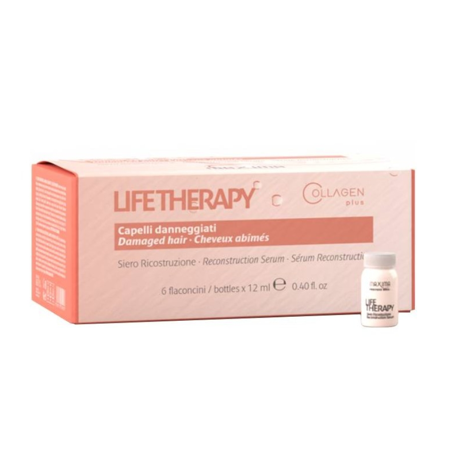 Maxima LIFE THERAPY Reconstruction Serum 6 Vials of 12 ml, 0.40 oz