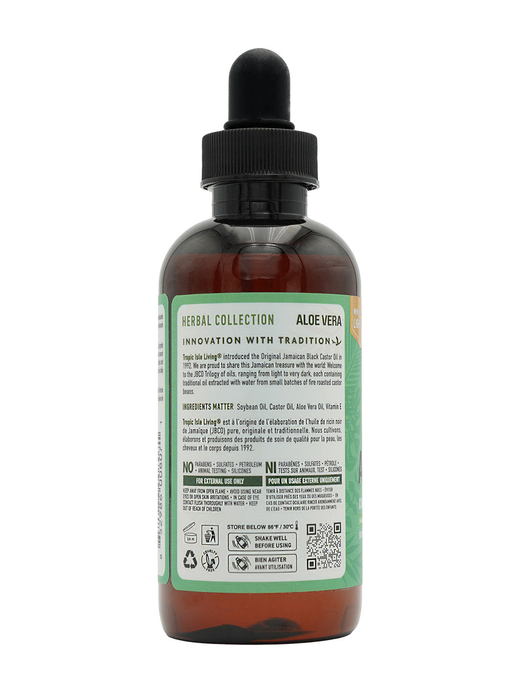 Aloe Vera Jamaican Black Castor Oil, 4oz