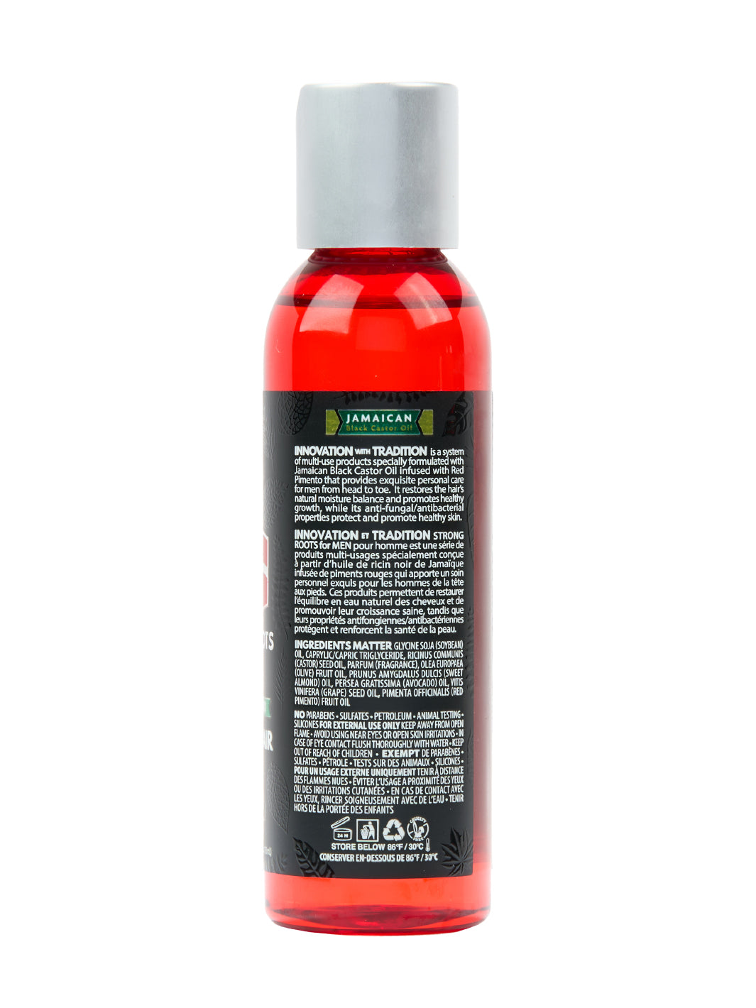 Strong Roots Men Beard + Hair Oil, 4oz