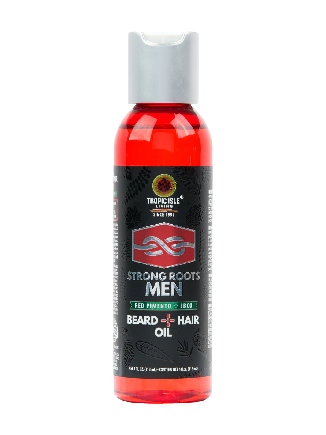 Strong Roots Men Beard + Hair Oil, 4oz
