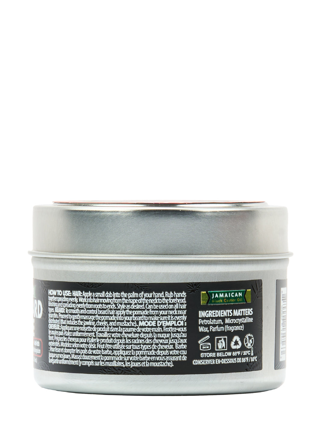 Strong Roots Men Beard + Hair Pomade, 4oz