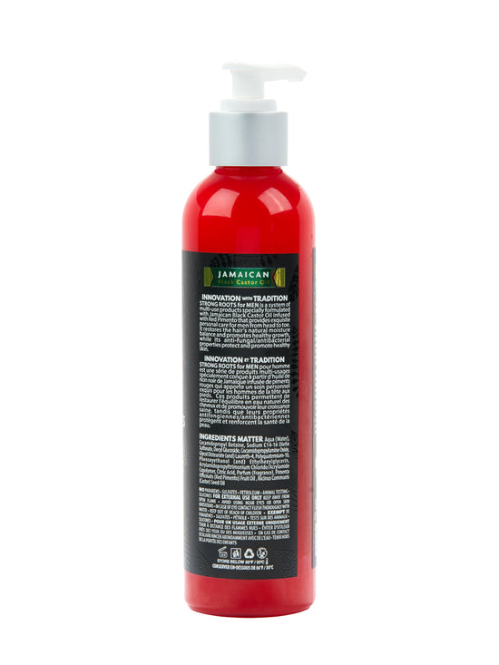 Strong Roots Men Beard + Hair + Body Wash, 8oz