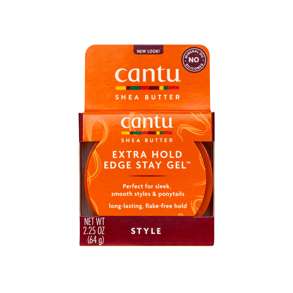 Cantu Shea Butter Extra Hold Edge Stay Gel 2.25 OZ (64g)