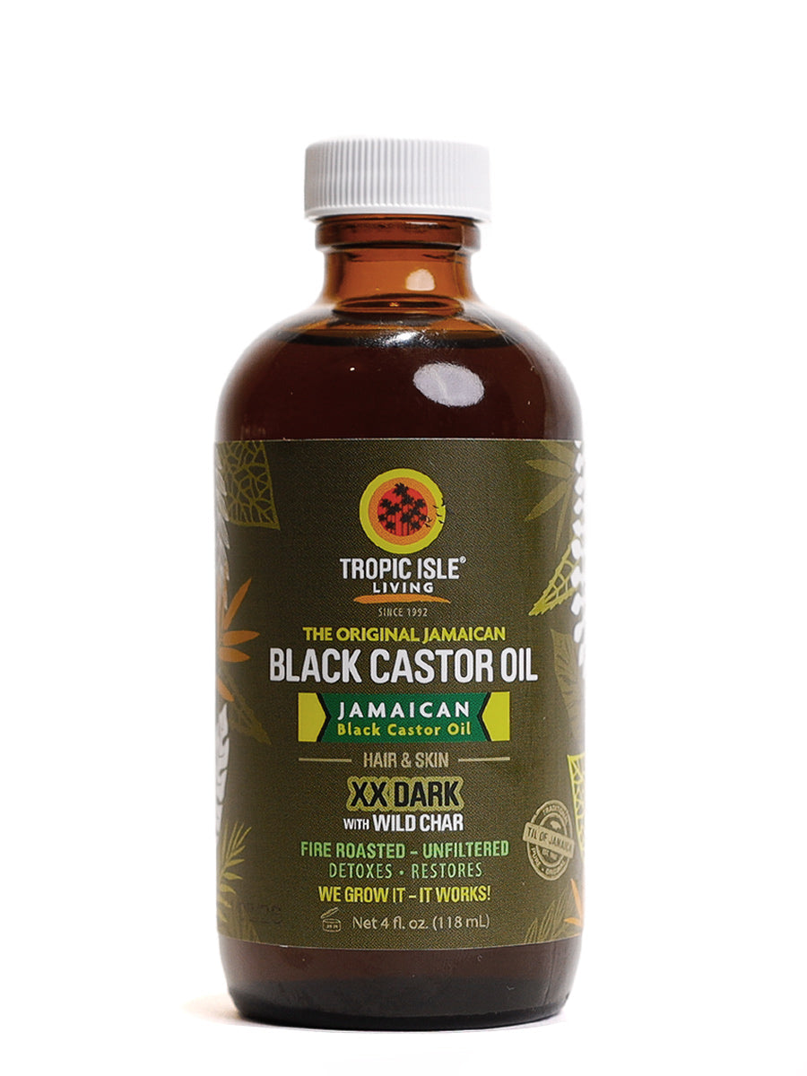 Tropic Isle Living Original Jamaican Black Castor Oil XX Dark, 4 oz