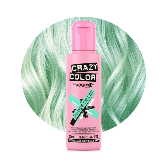 Crazy Color Semi Permanent Hair Dye, 100ml
