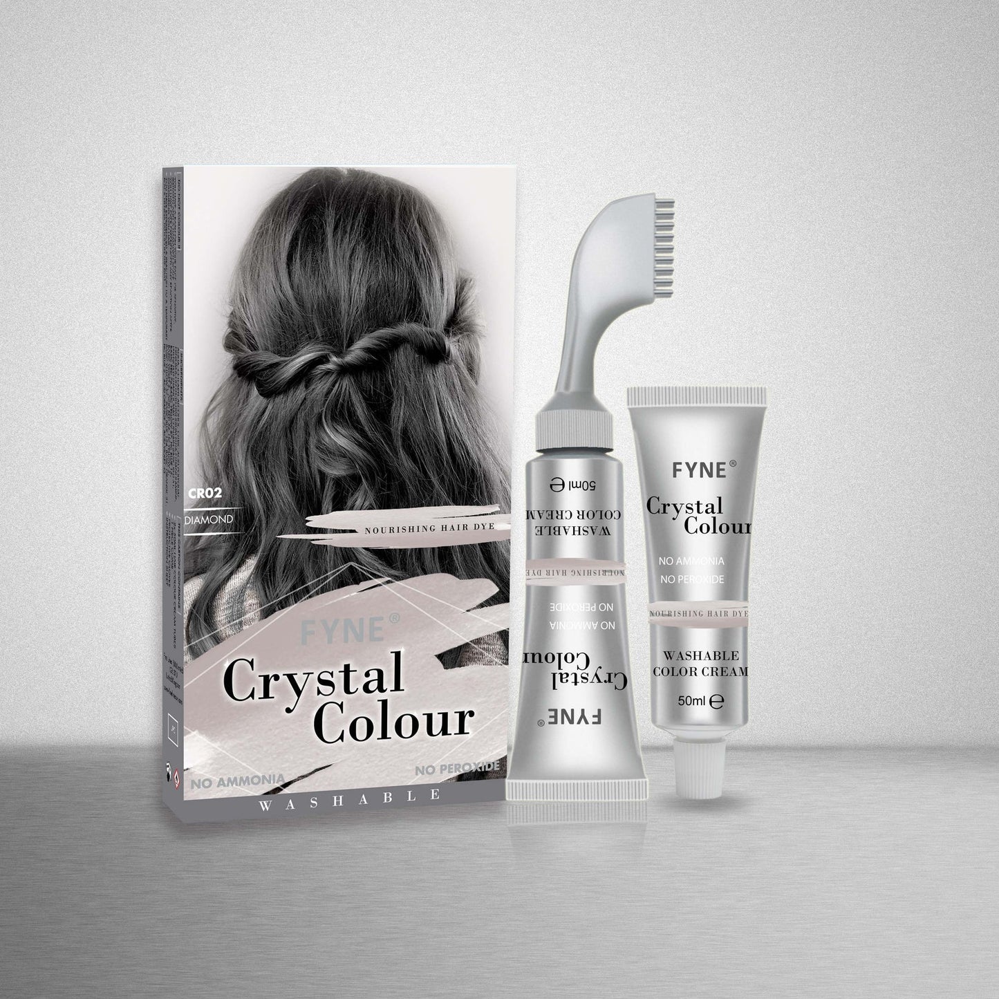FYNE Crystal Colour Semi-Permanent Hair Color