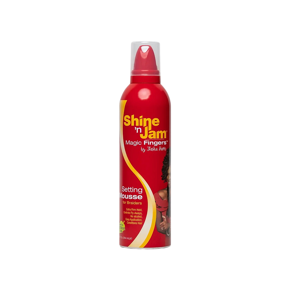 Shine ‘N Jam Setting Mousse for Braiders, 12 fl oz