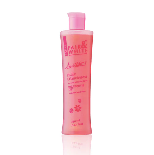 FAIR AND WHITE SO WHITE Brightening Oil with Sweet Almond Oil, 250 ml